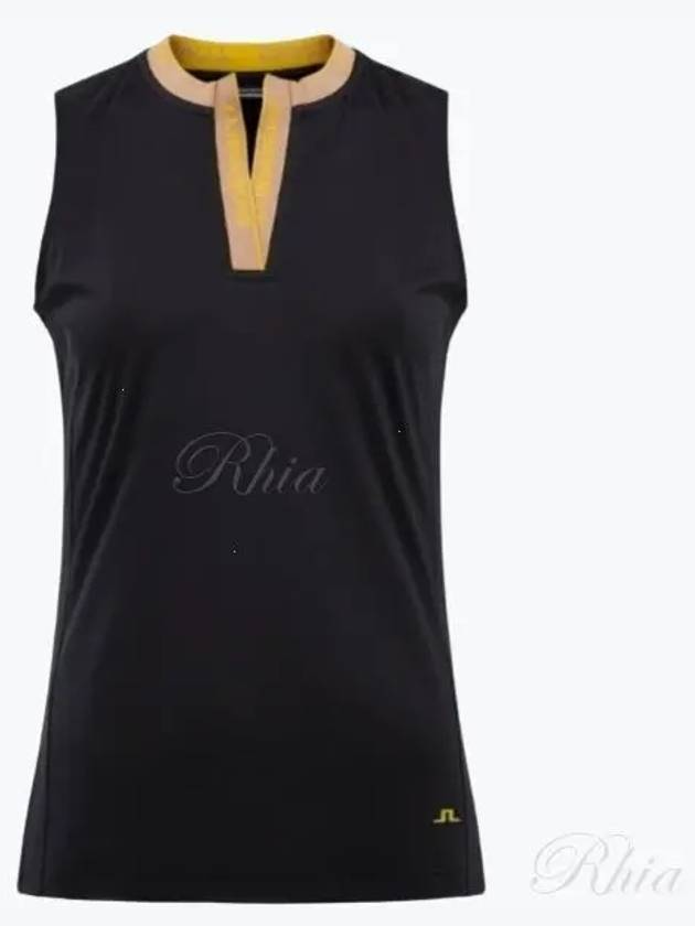 Golf Leya Sleeveless Top GWJT06468 9999 Women's Leya Sleeveless Top - J.LINDEBERG - BALAAN 2