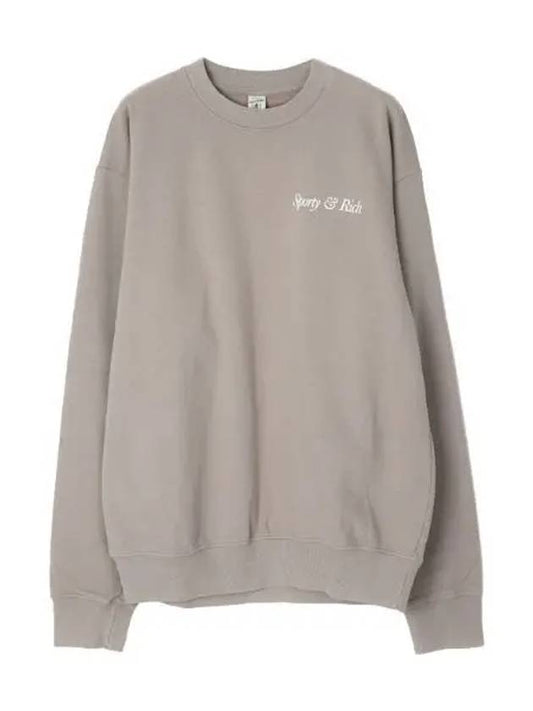 crew neck sweatshirt women - SPORTY & RICH - BALAAN 1