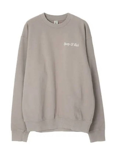 Crew neck sweatshirt - SPORTY & RICH - BALAAN 1