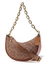 Women s coated shoulder bag CM582 TAN RUST - COACH - BALAAN 3