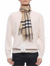 Vintage Check Cashmere Muffler Beige - BURBERRY - BALAAN 4