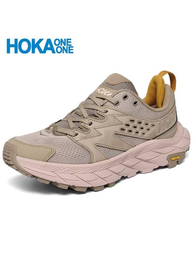 Anacapa Breeze Trail Low Top Sneakers Beige - HOKA ONE ONE - BALAAN 1