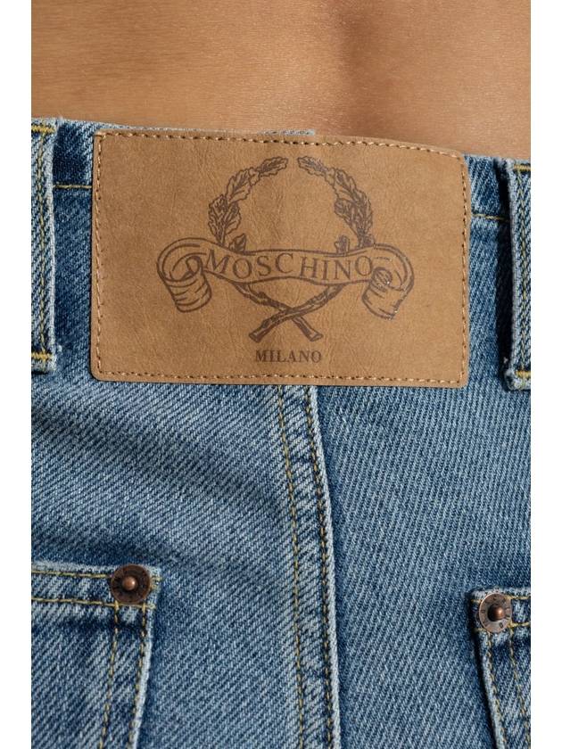 Moschino Jeans With Logo, Women's, Blue - MOSCHINO - BALAAN 5