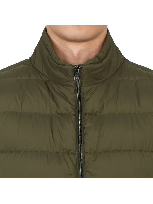 Down Padded Vest Khaki - HERNO - BALAAN 10