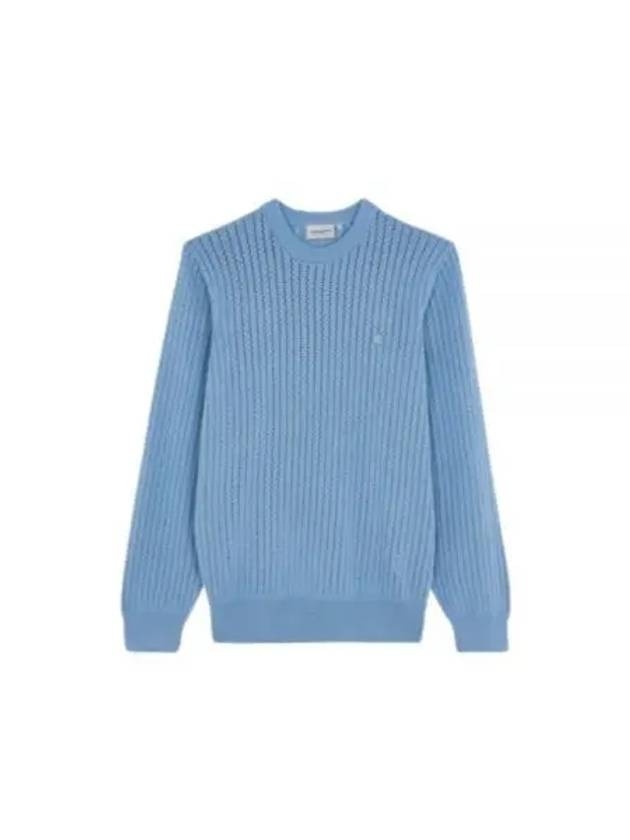 Calen Cotton Knit Top Blue - CARHARTT WIP - BALAAN 2