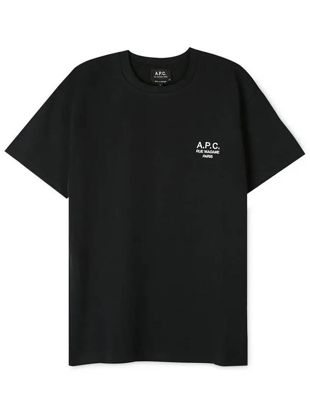 Raymond Short Sleeve T-shirt Black - A.P.C. - BALAAN 2