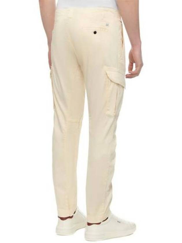 Stretch Sateen Ergonomic Lens Utility Straight Pants Beige - CP COMPANY - BALAAN 4