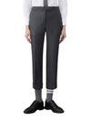 Classic Back Strap Straight Pants Grey - THOM BROWNE - BALAAN 2