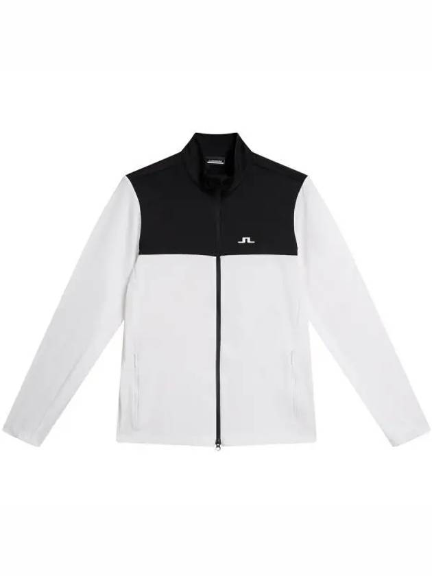 Men's Banks Mid Layer Jacket White GMJS10331 0000 - J.LINDEBERG - BALAAN 2