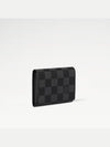 Damier Envelope Business Card Wallet Graphite - LOUIS VUITTON - BALAAN 4