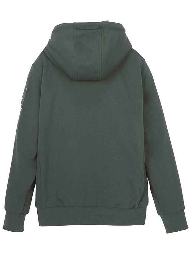 Classic Bunny Zip Up Hoodie Forest Hill Lining Forest Hill - MOOSE KNUCKLES - BALAAN 3