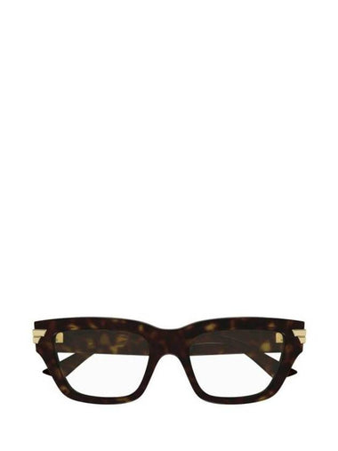 Eyewear Havana Bold Square Sunglasses Brown - BOTTEGA VENETA - BALAAN 1