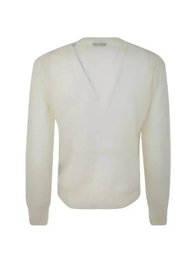 Mohair blend V neck knit KVL016 YMM002F23 AW003 - TOM FORD - BALAAN 2