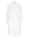 Women's Hidden Oxford Shirt Long Dress White - THOM BROWNE - BALAAN 2