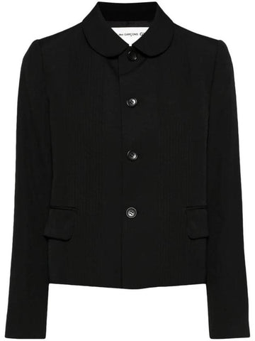 Wool Jacket Black - COMME DES GARCONS - BALAAN 1