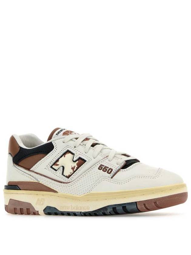 550 Low Top Sneakers White Brown - NEW BALANCE - BALAAN 3