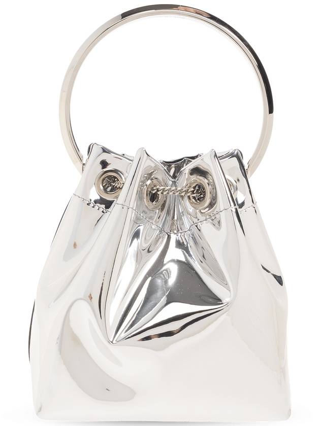 Jimmy Choo ‘Bon Bon’ Bucket Shoulder Bag, Women's, Silver - JIMMY CHOO - BALAAN 3