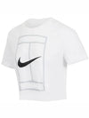 Genuine W Court Heritage Dry Fit Crop Top FQ6612 100 - NIKE - BALAAN 3