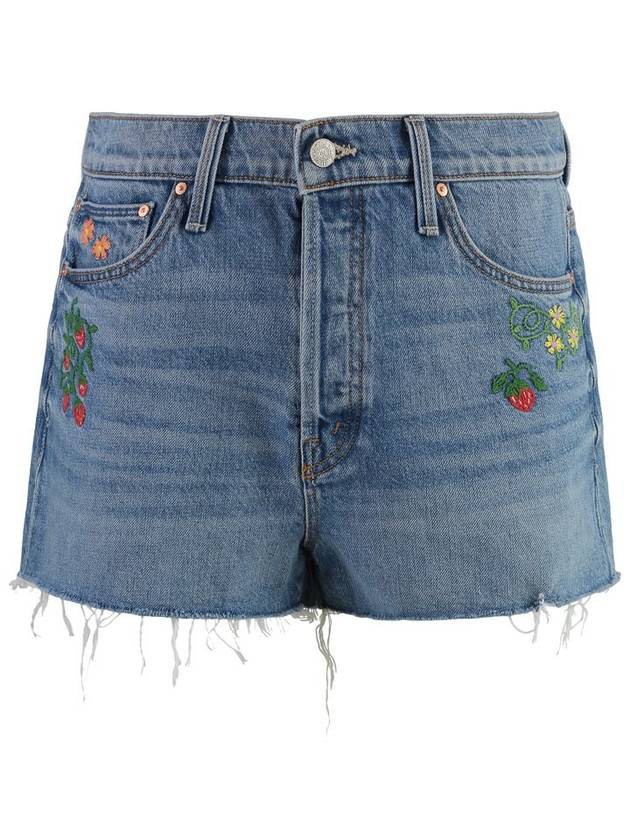 Mother The Ditcher Denim Shorts - MOTHER - BALAAN 1