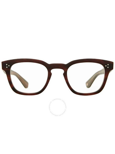 Garrett Leight REGENT Demo Square Eyeglasses 1098 WHT 47 - GARRETT LEIGHT - BALAAN 1