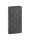 Brazza Monogram Long Wallet Black - LOUIS VUITTON - BALAAN 2