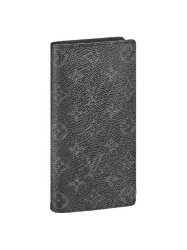 Brazza Monogram Long Wallet Black - LOUIS VUITTON - BALAAN 2