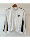 Jersey Track Top Jacket HF4706 133 Ivory WOMENS S Asian Fit - NIKE - BALAAN 1