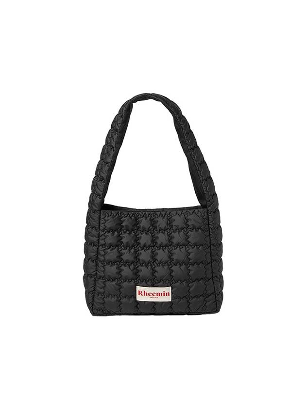 Biscuit Big Nugget Quilted Shoulder Bag Black - RHEEMIN - BALAAN 1