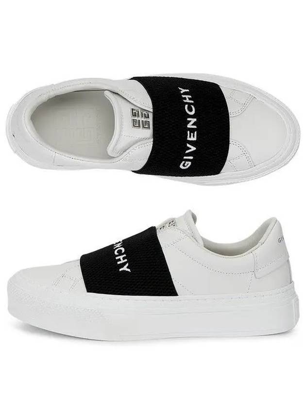 City Banding Logo Low Top Sneakers White - GIVENCHY - BALAAN 2