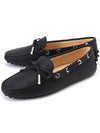 Women's Gommino Driving Shoes Black - TOD'S - BALAAN.