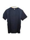 Men's Side Slit Relaxed Short Sleeve T-Shirt Navy - THOM BROWNE - BALAAN 4