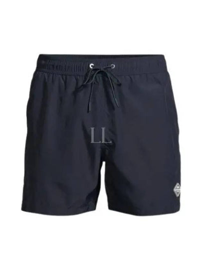 Banks Solid Swim Trunk Shorts Navy - J.LINDEBERG - BALAAN 2