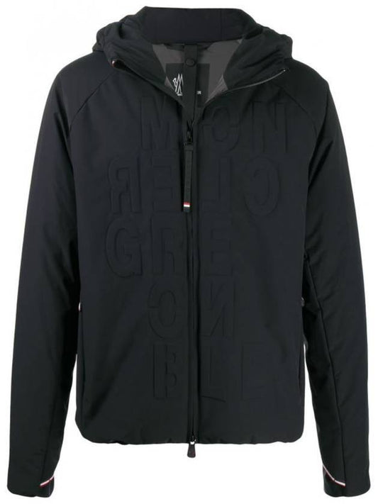 Men's Krimmler Grenoble Patch Hooded Padding Black - MONCLER - BALAAN 1