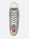 Comme des Gar ons Converse Chuck 70 Low Steel Gray A08797C 171849C - COMME DES GARCONS PLAY - BALAAN 3