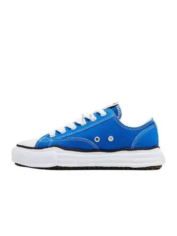 A01FW702 CL Blue Peterson OG Sole Canvas Low Sneakers - MIHARA YASUHIRO - BALAAN 1