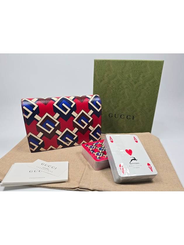 DEMETRA Geometric G Double Card Set Case - GUCCI - BALAAN 1