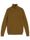 Olivero Turtleneck Knit Top Brown - J.LINDEBERG - BALAAN 2