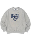 RETRO HEART SWEATSHIRTS MELANGE - POLYGRAM - BALAAN 3