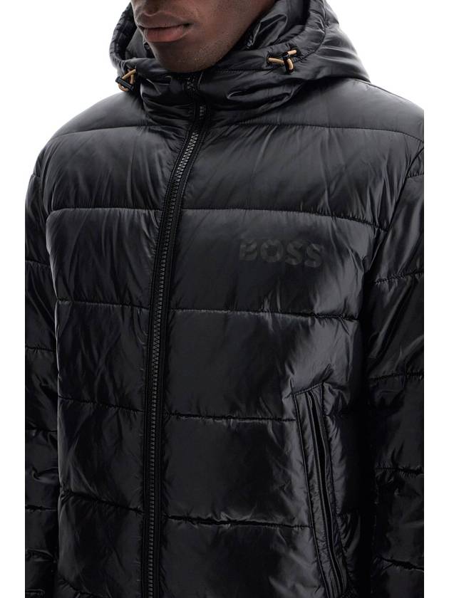 Lightweight Down Comfort Puffer Padding Black - HUGO BOSS - BALAAN 5