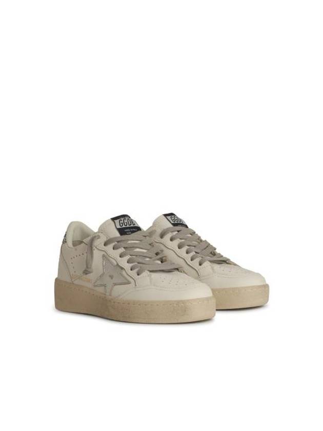 Ball Star 2 Glitter Low Top Sneakers White - GOLDEN GOOSE - BALAAN 3