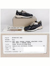 Running Leather Mesh Suede Low Top Sneakers Dark Blue - GOLDEN GOOSE - BALAAN 7