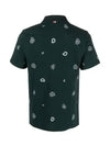 Paisley Print Polo Shirt Green - THOM BROWNE - BALAAN 4