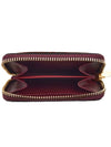 Paisley Print Embroidered Logo Zip Around Wallet Brown - ETRO - BALAAN 11