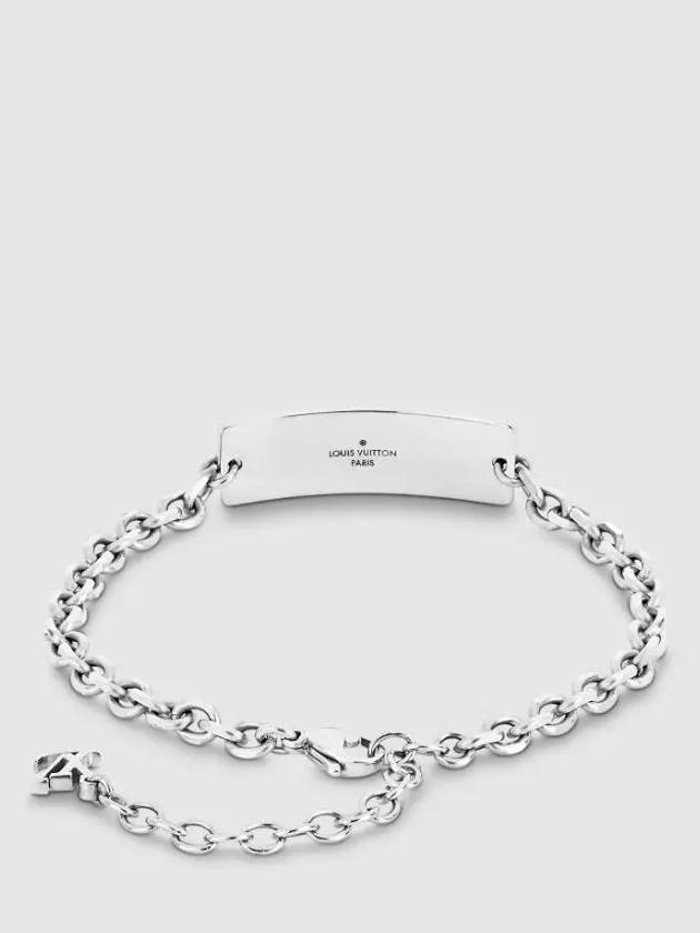 Monogram Bold Bracelet Silver - LOUIS VUITTON - BALAAN 3