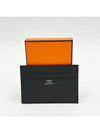 Citizen Twill Card Wallet Navy - HERMES - BALAAN 9