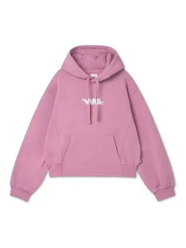 Logo Crop Hooded T Shirt Fox Globe VN000J28C3S1 - VANS - BALAAN 1