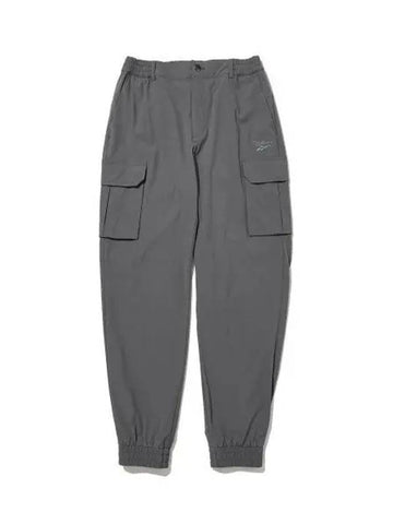 Stretch cargo jogger pants gray - REEBOK - BALAAN 1