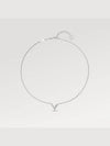 Essential V Supple Necklace Silver - LOUIS VUITTON - BALAAN 2