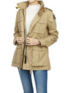 Women's Dulcie Snap Button Cuff Zip-Up Jacket Beige - PARAJUMPERS - BALAAN 8