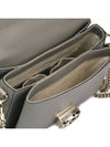 GG Interlocking Chain Small Top Handle Shoulder Bag Grey - GUCCI - BALAAN 3